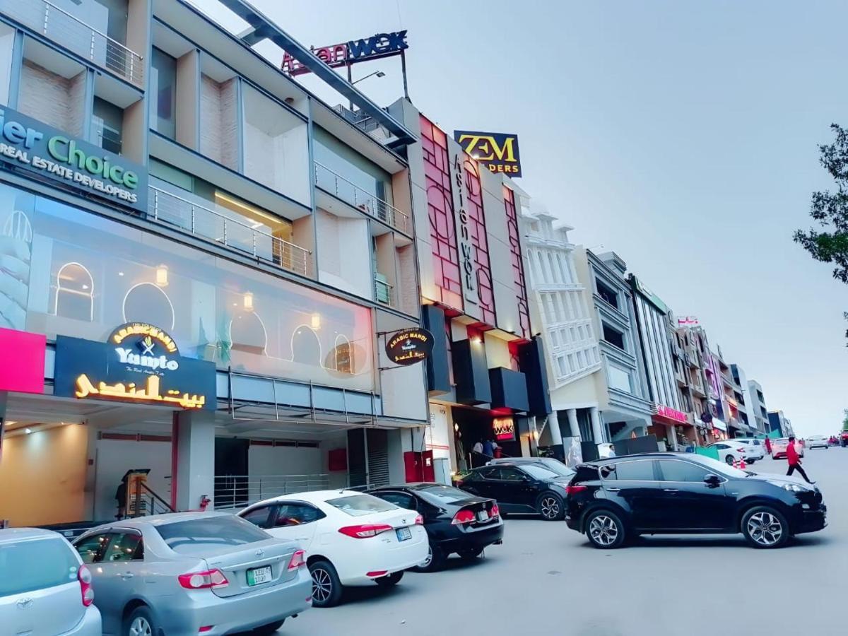 Space Luxury Rental Suites Rawalpindi Exteriör bild